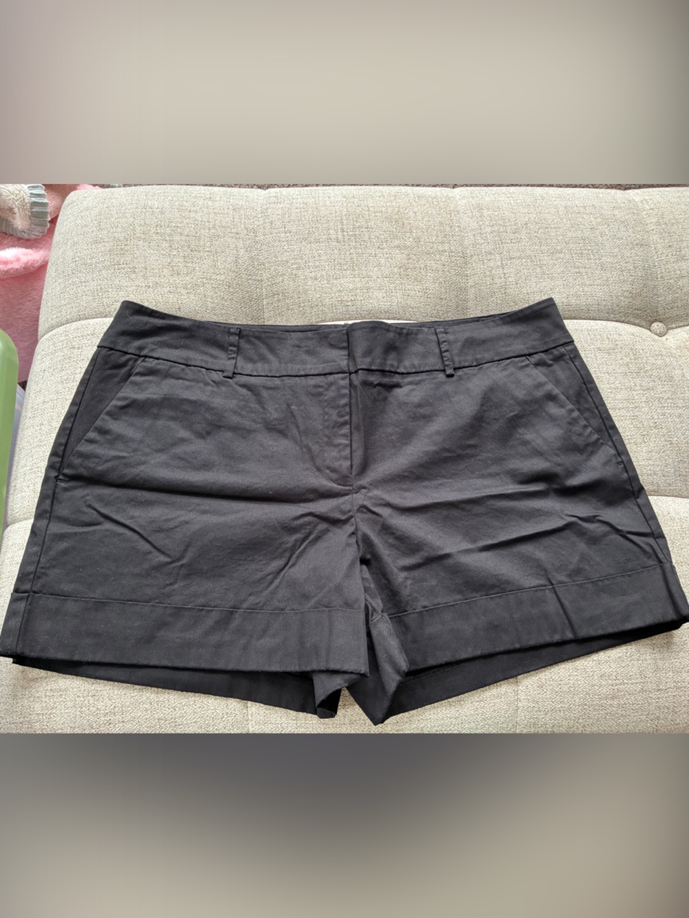 New York & Company Black Tailored Women's Shorts